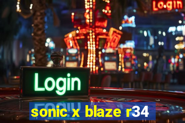 sonic x blaze r34